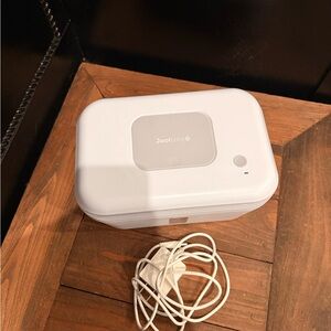 Joolbaby White Wipe Warmer with Power Cord